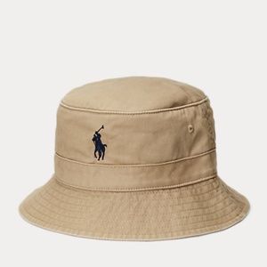 Ralph Lauren Cotton Chino Bucket Hat